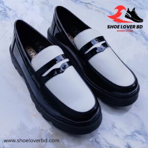 Premium Black & Whait Chunky Loafer